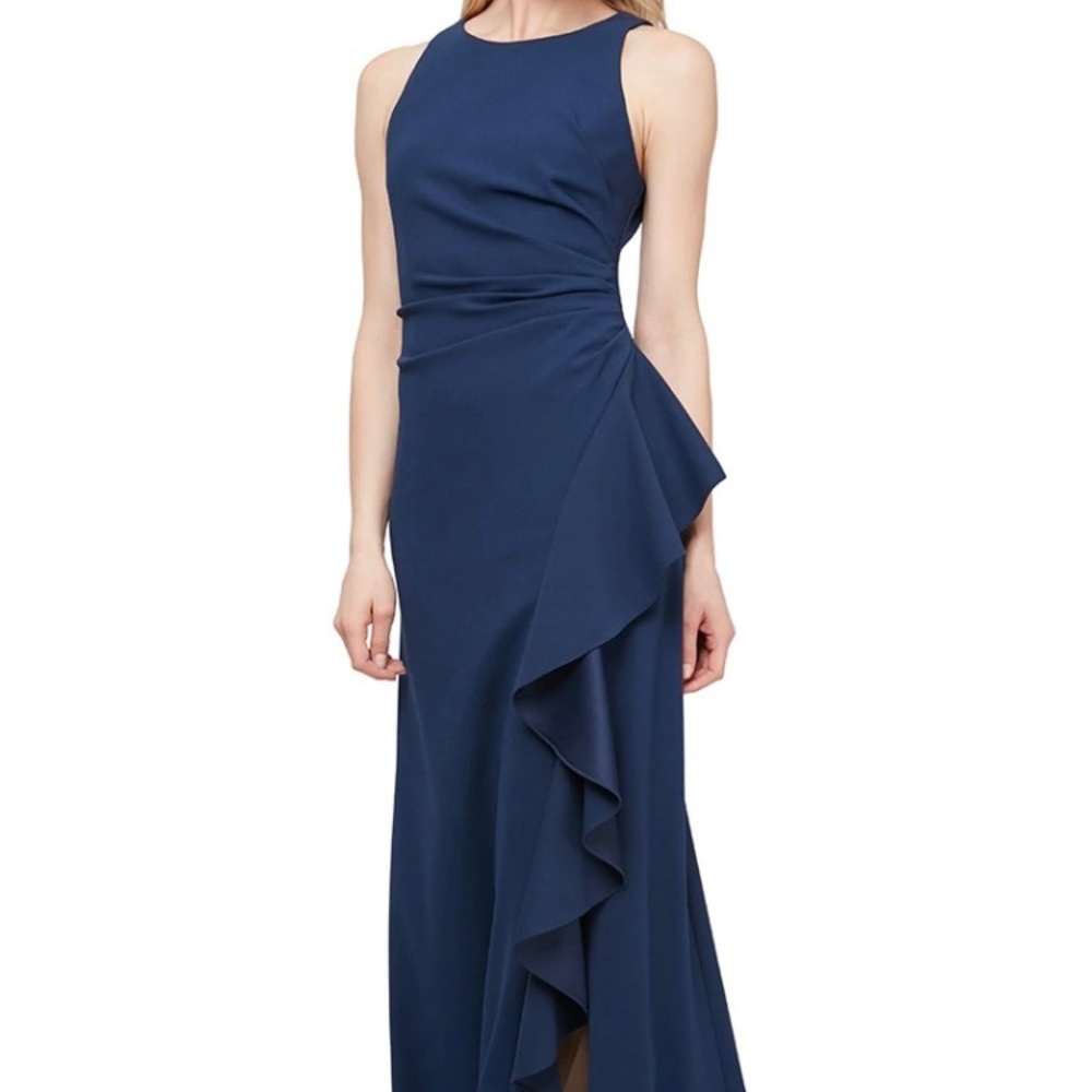 Alex evenings gown. Navy. Size 6.